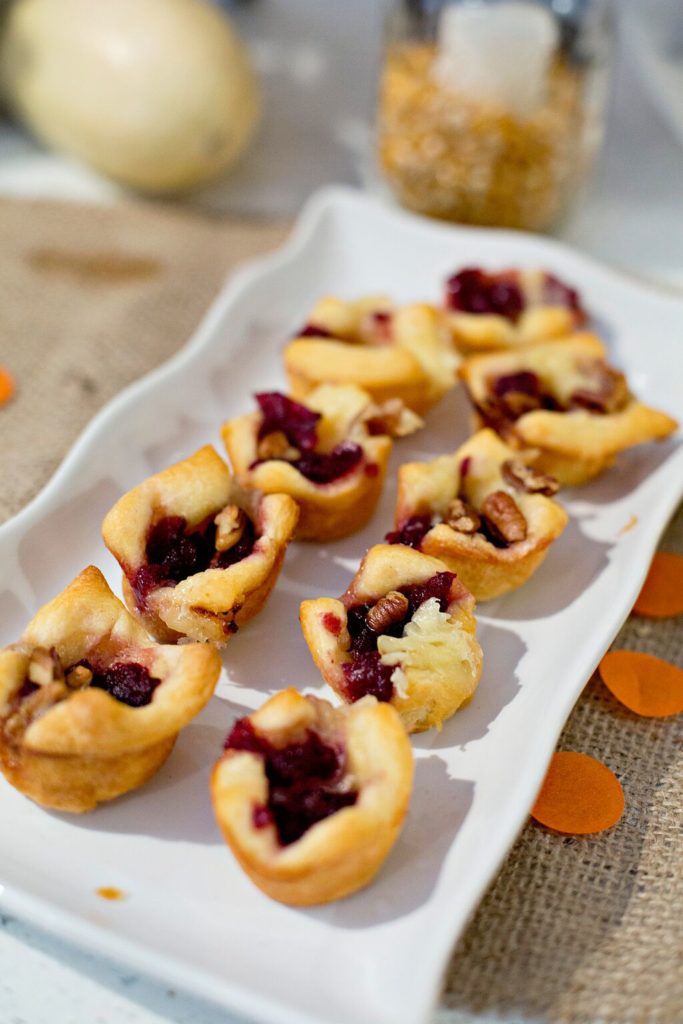Cranberry Brie Tarts | The Everyday Hostess